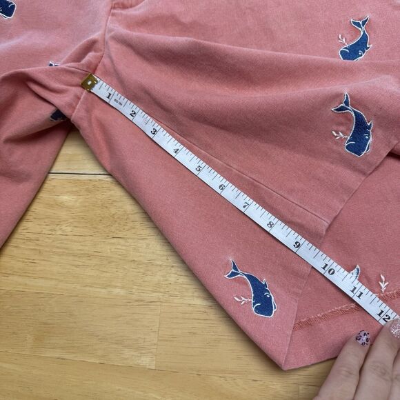 Murray's Toggery Chino Shorts Whale Nantucket Red Vintage Preppy Nautical 40 EUC - Picture 12 of 13
